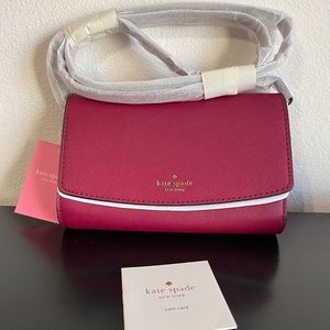 NWT Kate Spade Leather Crossbody